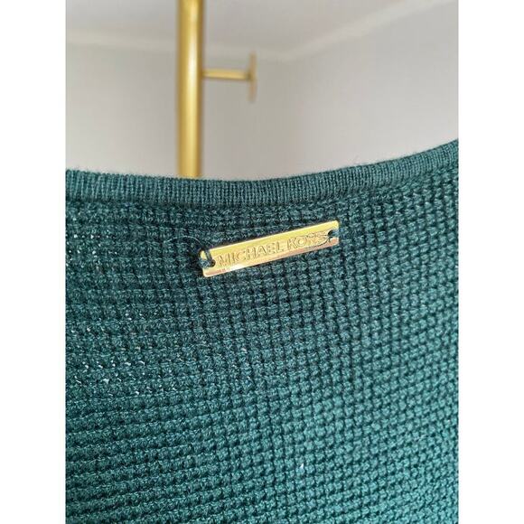 Michael Kors Knit Tunic Sweater Coastal Grandmother Quiet Luxury Cottagecore - Picture 5 of 11